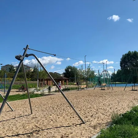 Nad Stawem, Dwupoziomowy, 6 łóżek, Parking, Zielona Okolica * Gdańsk